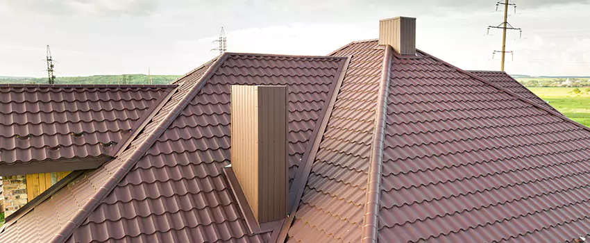 Residential Chimney Flashing Restoration in Hilliard, OH