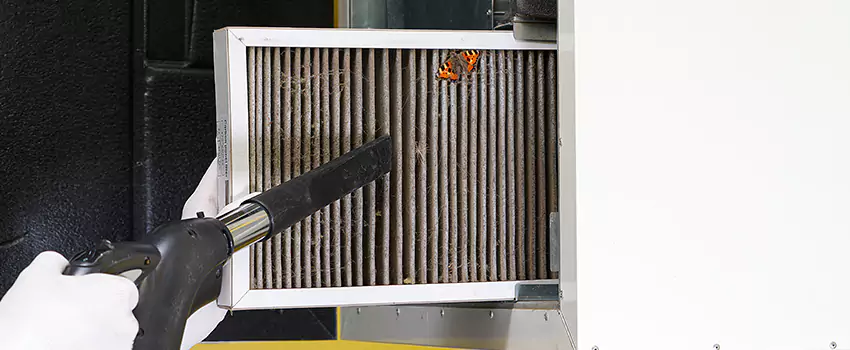 Clogged Air Duct Cleaning Process in Hilliard, OH