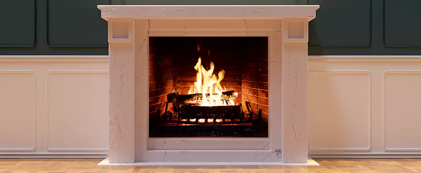 Decorative Electric Fireplace Installation in Hilliard, Ohio