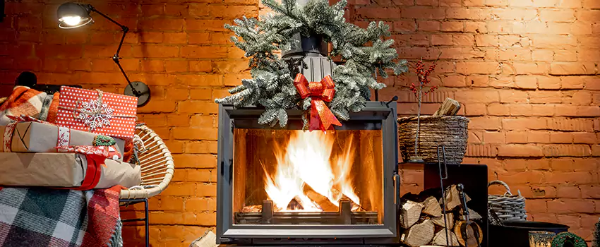 Travis Industries Linear Gas Fireplace Installation in Hilliard, Ohio