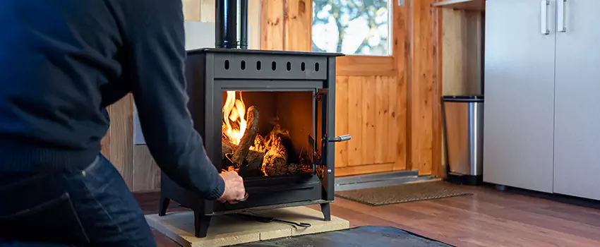 Open Hearth Wood Fireplace Installation in Hilliard, OH