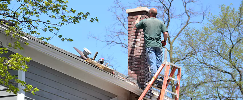 Vinyl and PVC Chimney Flashing Installation in Hilliard, OH