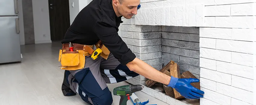 Fireplace Damaged Damper Frame Repair Services in Hilliard, Ohio